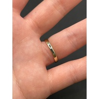 Ladies 9ct Yellow Gold Diamond Band Ring