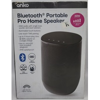 Anko Bluetooth Portable Pro Home Speaker 30W TWS 11h Battery IPX5 Splashproof