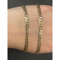 Unisex 9ct Yellow Gold Curb Link Necklace