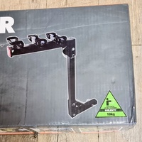 MaxiTrac 3 Bike Hitch Mount Carrier Heavy Duty Swing Down Rack 54kg Load