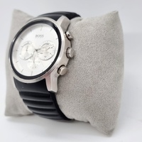 Hugo Boss Mens Chronograph Watch HB.141.1.14.2372 Black Rubber Strap 42mm