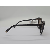Prada PR 23ZS 11J6E1 54-18 Shiny Brown Gradient Butterfly Sunglasses
