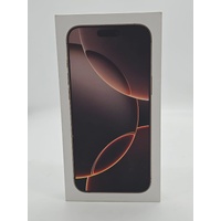 Apple iPhone 16 Pro Max 256GB Desert Titanium Unlocked 6.9 Inch Smartphone