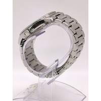Chisel Mens Silver Tone Green Multi Dial 50m Water Resistant Watch 5829203