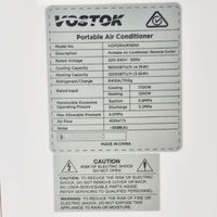 Vostok Portable Air Conditioner 16000 BTU 4.7kW with Reverse Cycle Heating