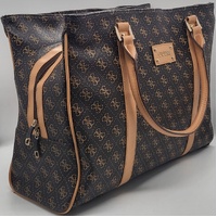 GUESS Logo Affair Deluxe Travel Tote Bag