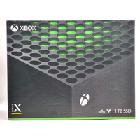 Microsoft Xbox Series X 1TB Console Matte Black 1882 with Controller and Leads