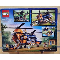 LEGO City 60437 Jungle Explorer Helicopter Building Set for 8+ Years