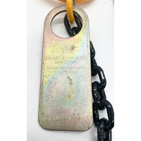 Robertson 2x 1-Leg Grade 80T 6mm Chain Slings WLL 1.2T 1.2m Long