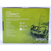 Oricom UHF030 5W Compact UHF CB Radio 80 Channels Car 4WD Truck AU