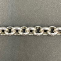 Ladies 925 Sterling Silver Belcher Link Bracelet