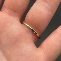 Ladies 9ct Yellow Gold Cubic Zirconia Ring
