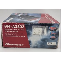 Pioneer GM-A3602 400W Bridgeable 2 Channel Power Car Amplifier Compact