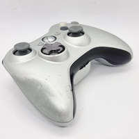 Microsoft Xbox 360 Silver Wireless Controller Model 1403 Special Edition