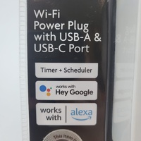 Mirabella Genio WiFi Smart Power Plug USB-A and USB-C Timer Alex