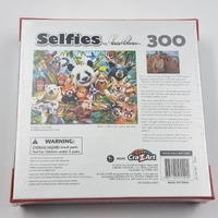 Selfies 300pc Jigsaw Puzzle Howard Robinson Happy Zoo Pals 61cm x 46cm