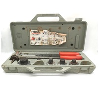 Ridgid Tube Expander Model S with 8 Heads and Case HVAC Plumbing Tool