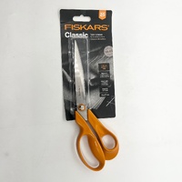 Fiskars Classic 27 cm Tailor Scissors Ergonomic Orange Handle Shears