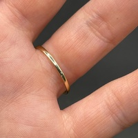 Ladies 9ct Yellow Gold Cubic Zirconia Ring