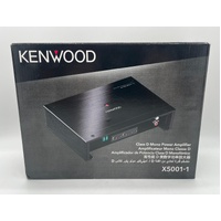 Kenwood X5001-1 1000W Compact Class D Mono Power Car Amplifier Amp