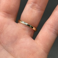 Ladies 9ct Yellow Gold Diamond Band Ring