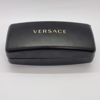 Versace Medusa Biggie 4391 Shield Sunglasses Black Dark Grey Made in Italy