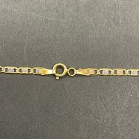 Ladies 18ct Yellow Gold Anchor Link Necklace