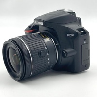 Nikon D3500 DSLR Camera Dual Lens 18-55mm and 70-300mm 64GB SD Kit