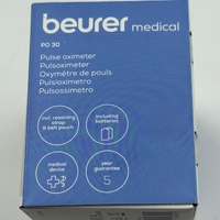Beurer PO 30 Pulse Oximeter Fingertip Blood Oxygen and Heart Rate Monitor