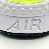 Nike Air Huarache Run ‘91 QS AH8049-101 White Black Neon Yellow 12