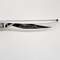 SF Archery Axiom Silver Riser Bow with Bag and String Hunting Target