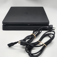 Sony PlayStation 4 Slim 500GB Black Console with Controller and Cables