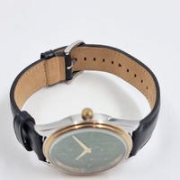 Fossil LE1054 Archival Series Limited Edition Watch 213 of 654 Black Leather