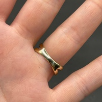 Ladies 9ct Yellow Gold Green Gemstones and Diamonds Ring