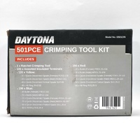 Daytona D501CRI 501 Piece Crimping Tool Kit and Terminal Connector Set