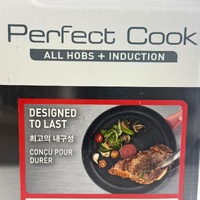 Tefal Perfect Cook 2 Pc Frypan Set 24cm and 28cm Induction Non Stick