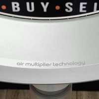 Dyson AM08 Pedestal Cooling Fan White Silver with Remote Control