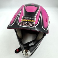RXT A-627 Racer Edge G1 Motocross Helmet Pink XS Off-Road Gear with Dust Bag