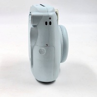 Large View Fujifilm Instax Mini 8 Instant Camera Teal Polaroid with Carry Bag