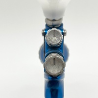 DeVilbiss ProLite 1.3mm Fluid Tip HV30 Cap Spray Paint Gun Blue