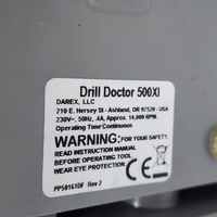 Large View Darex Drill Doctor 500XI Drill Bit Sharpener 2.5-13mm Precision Tool
