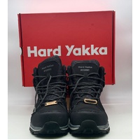 Large View Hard Yakka Atomic Y60285 Black Safety Boots Mens 11 Composite Toe