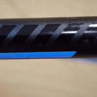 Large View Deity Racepoint Handlebar 800mm 25mm Rise Blue Black Oversized 35mm Bore