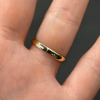 Ladies 18ct Yellow Gold Cubic Zirconia Ring