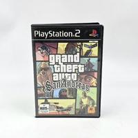 Grand Theft Auto San Andreas PlayStation 2 Game with Manual