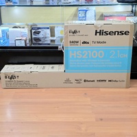 Hisense HS2100 2.1 Soundbar with Wireless Subwoofer 240W DTS Virtual X