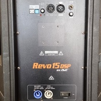 AVE Revo 15 DSP 15in Powered Active PA Speaker 1100W 2-Way Loudspeaker