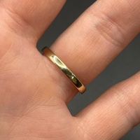 Ladies 9ct Yellow Gold Natural Diamond Ring