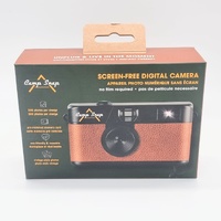 Camp Snap Screen-Free Digital Camera Brown Instant Share 8MP No Screen