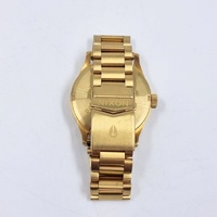 Nixon The Sentry SS Chrono All Gold Never Be Late Mens Stainless Steel